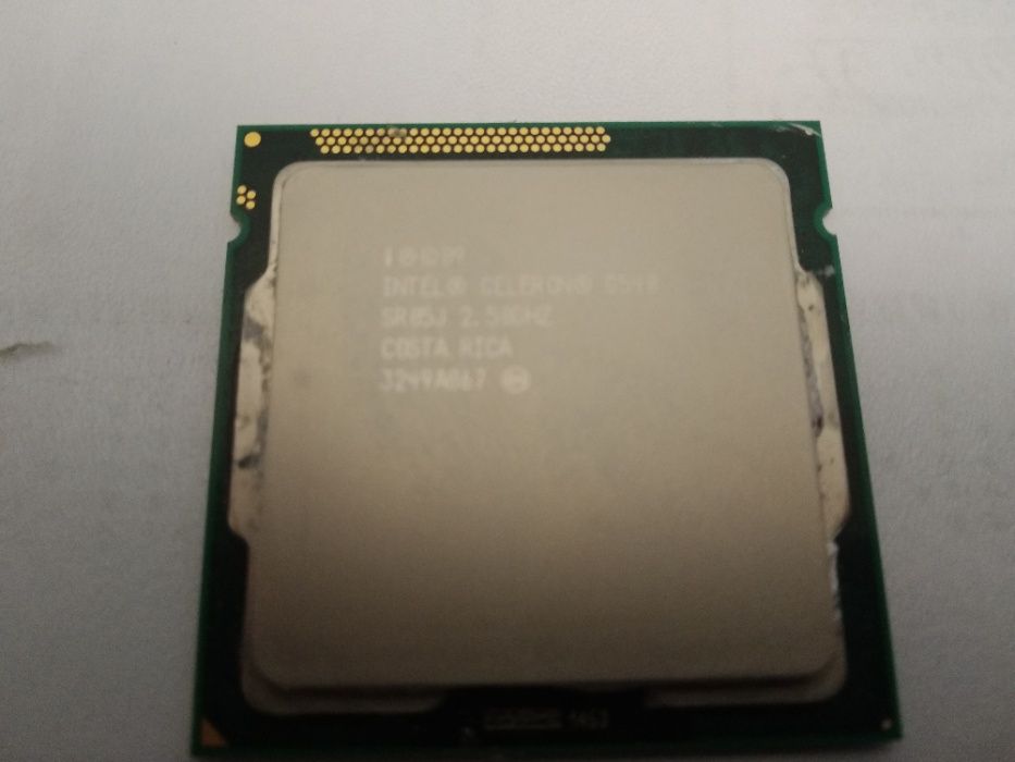 DualCore Intel Celeron G540, 2500 MHz (25 x 100