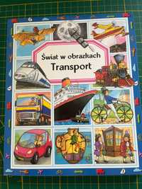 Książka Świat w obrazkach, Transport, książka, Nowa