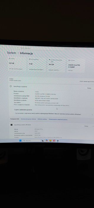 Komputer stacjonarny gamingowy + monitor, dysk, pady za dopłatą