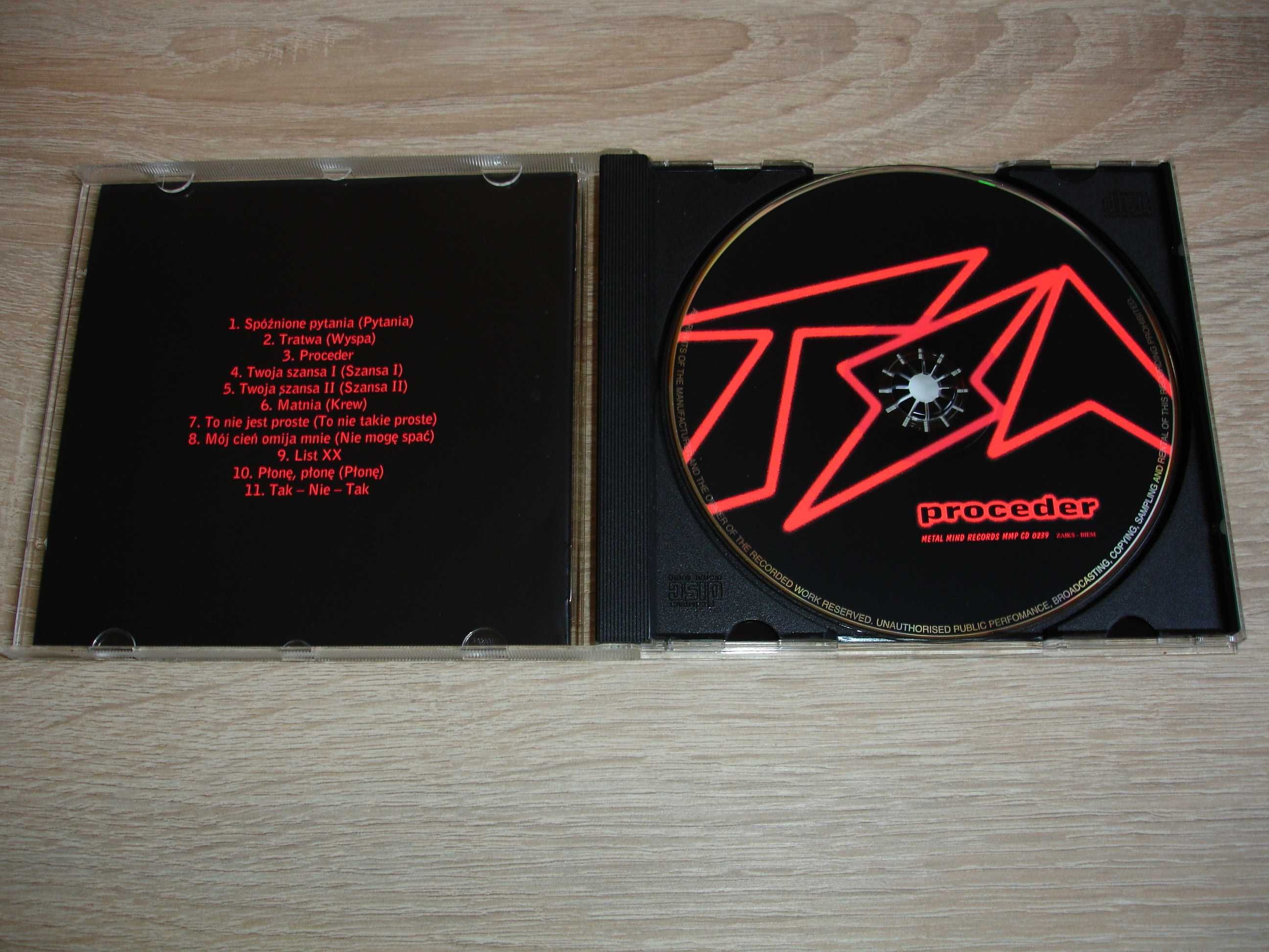 TSA - Proceder (Edycja RED) Pierwsze wydanie 2004r.