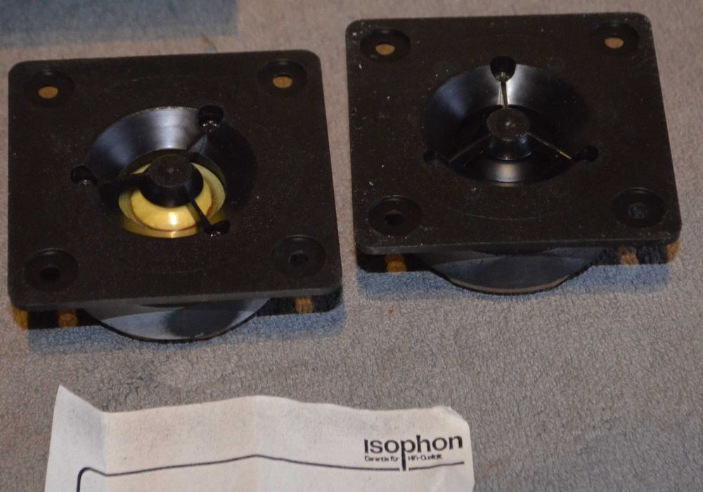 Isophon KK 75/8 głośniki wysokotonowe jak nowe