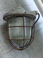 Lampa c200 Polam Gdańsk industrialna prl przemysłowa