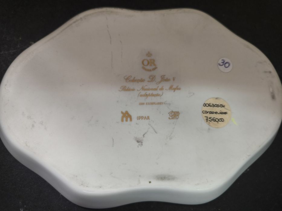 Travessa Oval Porcelana Oficina Real - Colecção