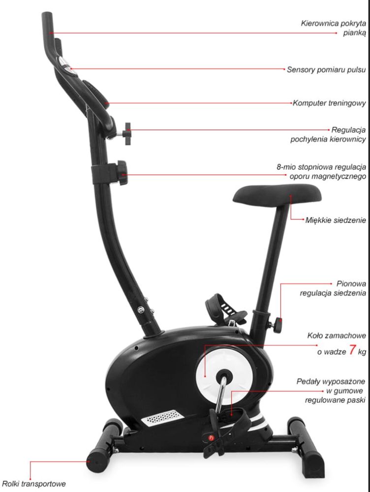 Rower Magnetyczny SCUD Yank