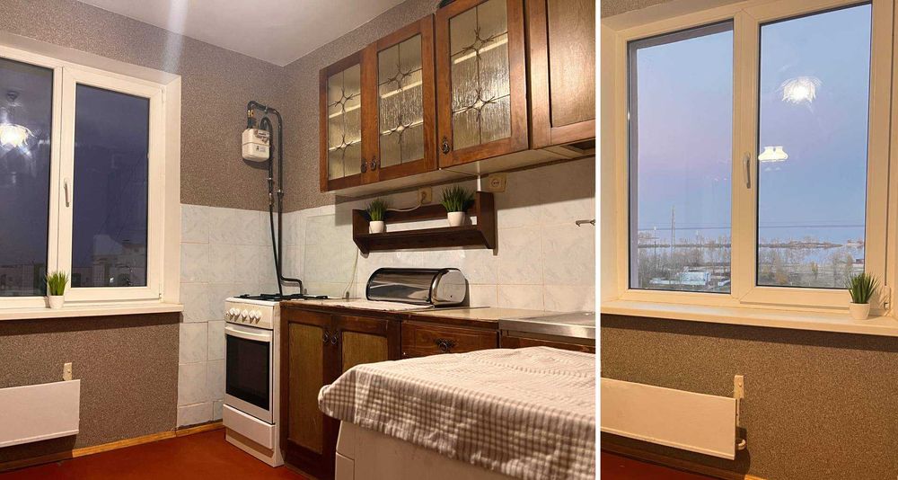 1-к квартира, Митниця, Черкаси. Дуже тепла і суха. Поруч Дніпро