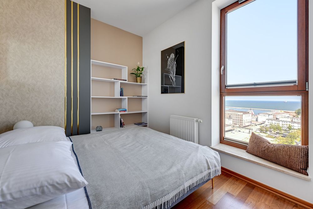 Apartamenty premium Sea Towers Gdynia - morze, port, miasto, plaża