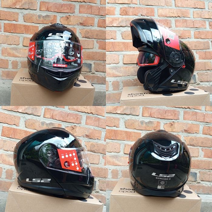 Новий шолом модуляр LS2 Strobe2. Мотошолом. Шлем. Schuberth. AGV. HJC