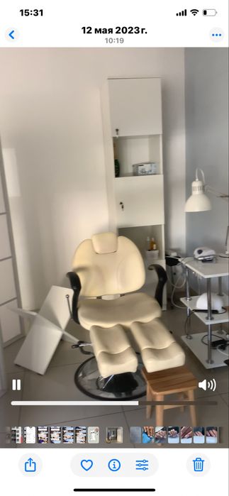 Педикюрне крісло