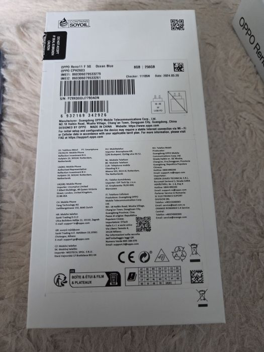 Oppo Reno 11F na gwarancji