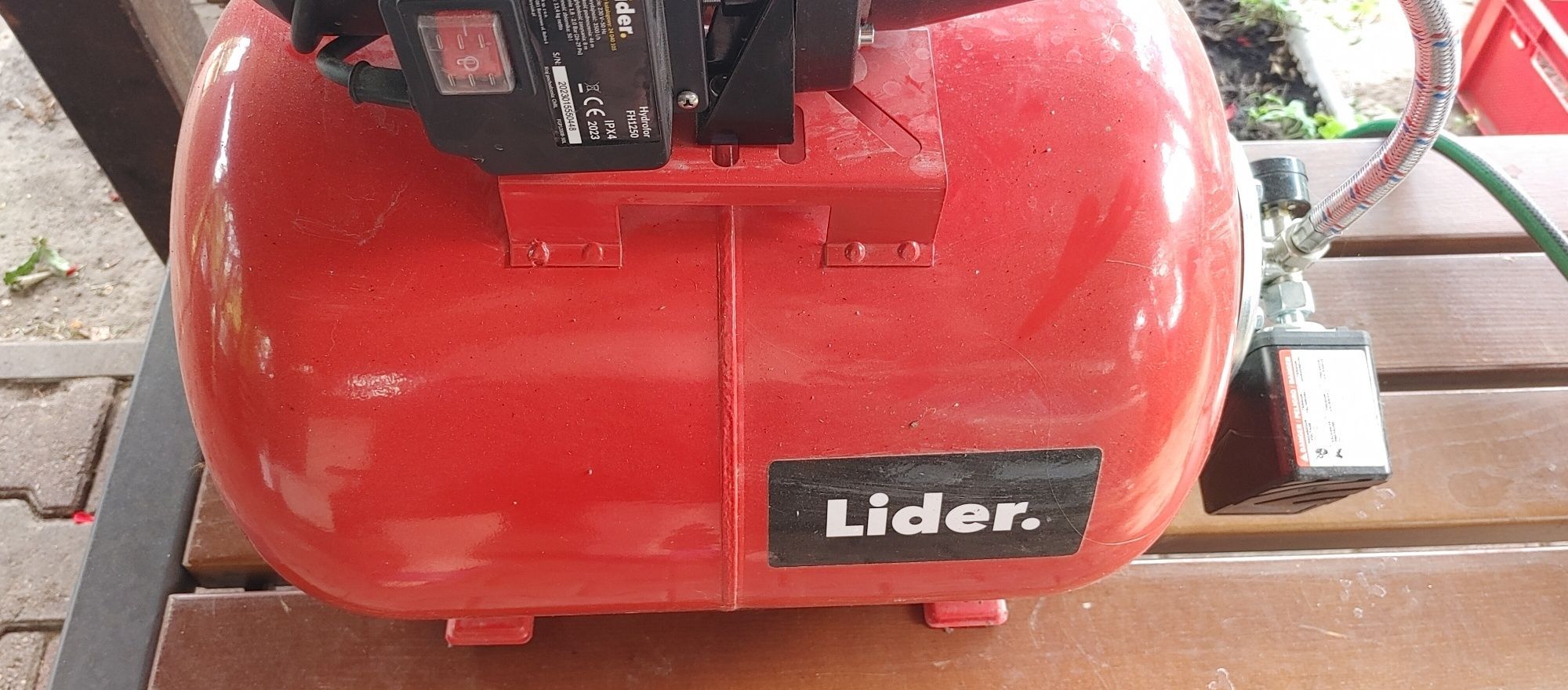 Hydrofor lider fh 1250 prawie nowy