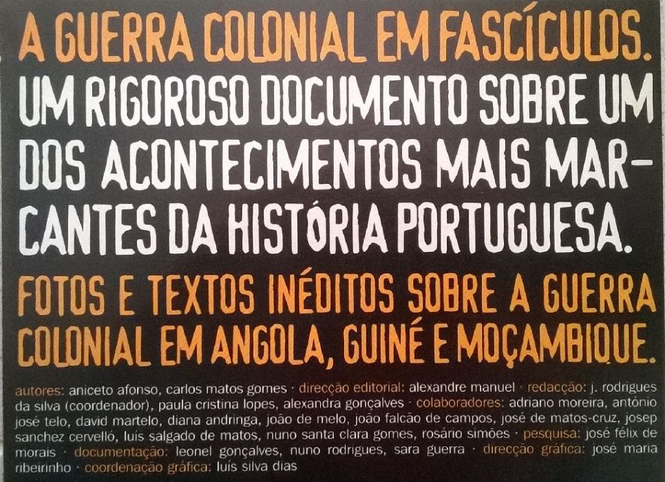 Colecção sobre a Guerra Colonial em VHS + colecção de fascículos