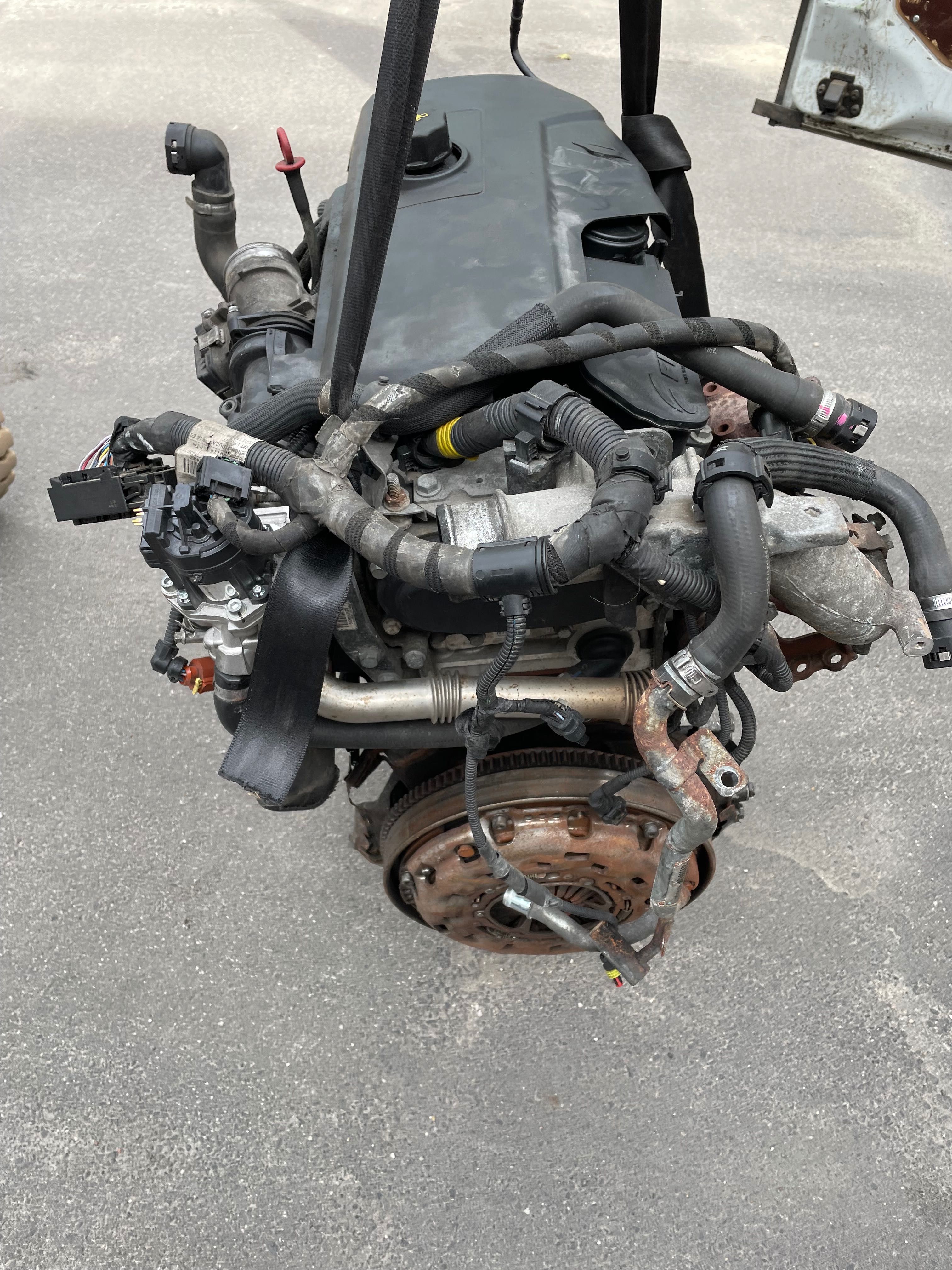 FIAT DUCATO 2.3 EURO 6 silnik kpl + układ paliwowy