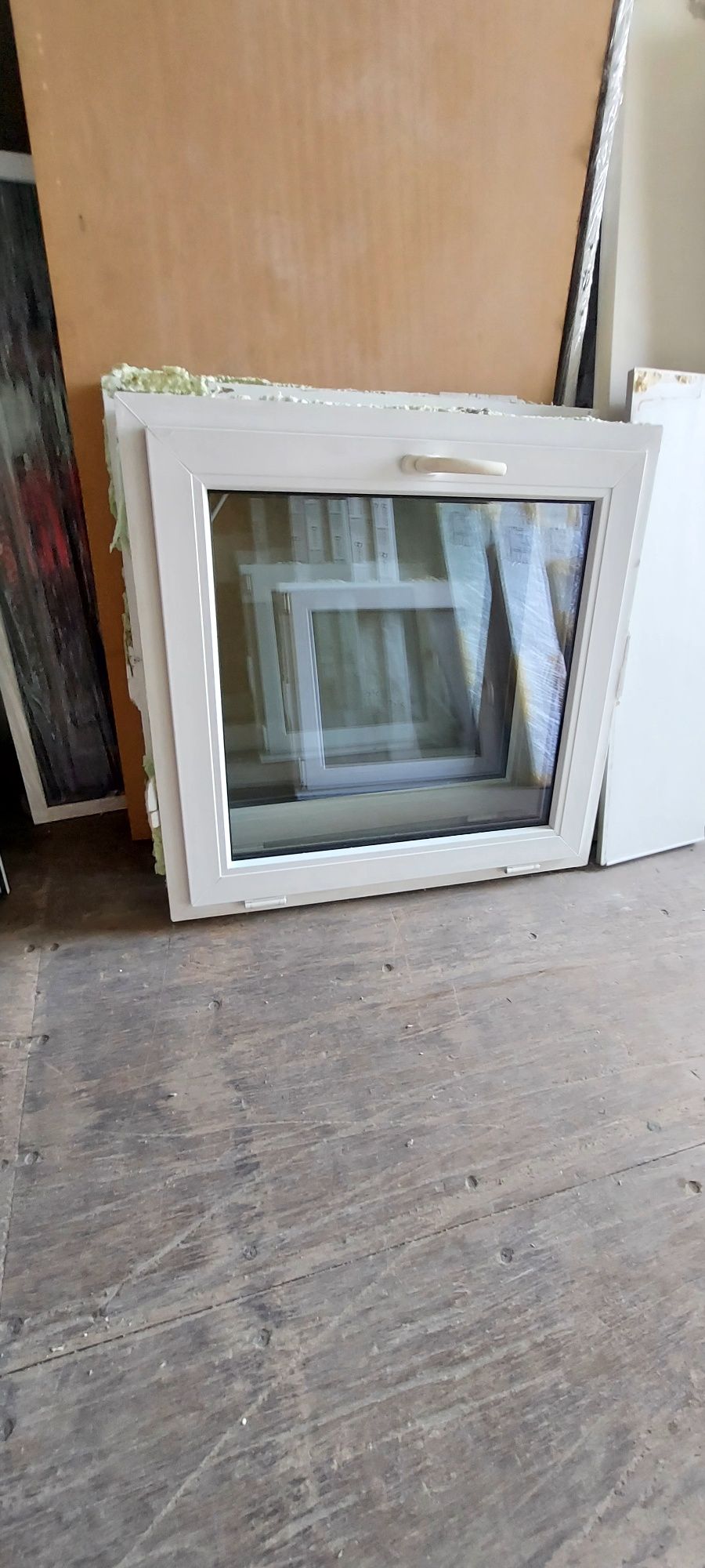 Okna PCV używane
