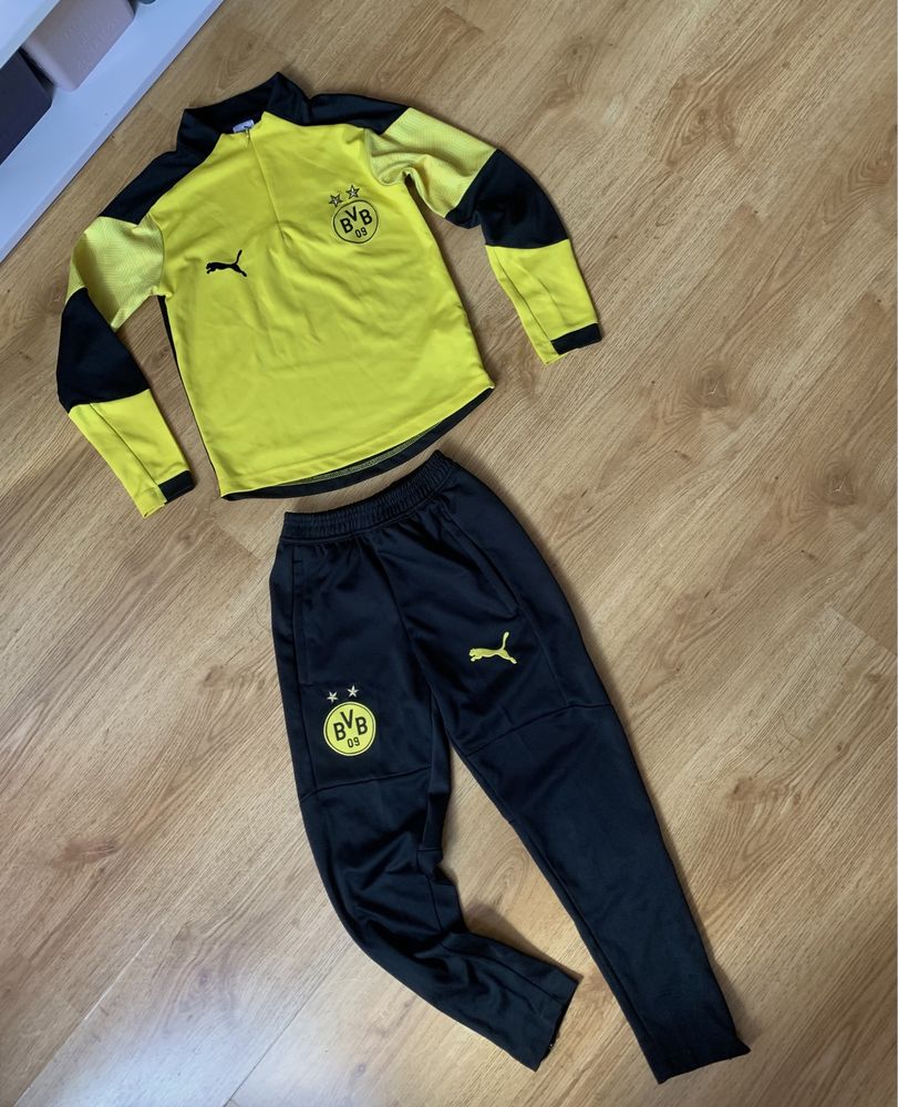 Спортивный костюм PUMA FC Borussia Dortmund р.140-146,футбольная форма