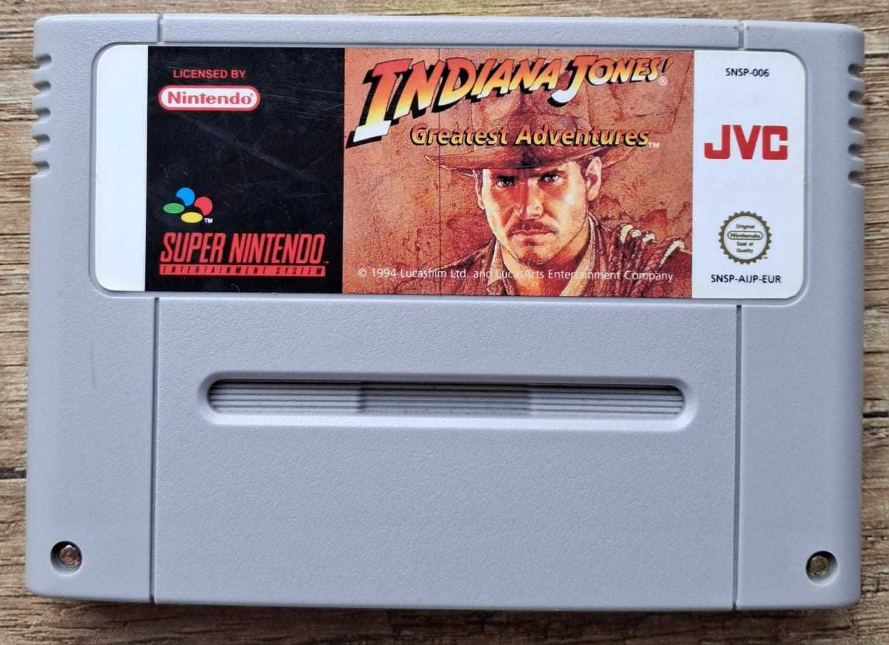 Indiana Jones SNES prezent Super Nintendo