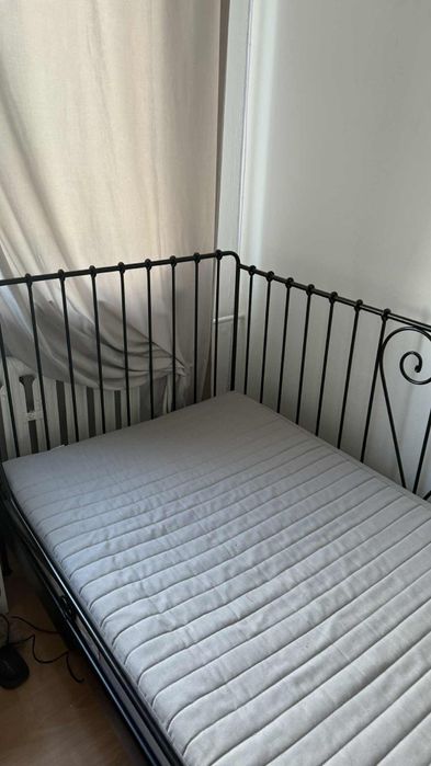 Łóżko Ikea metalowe 90/200