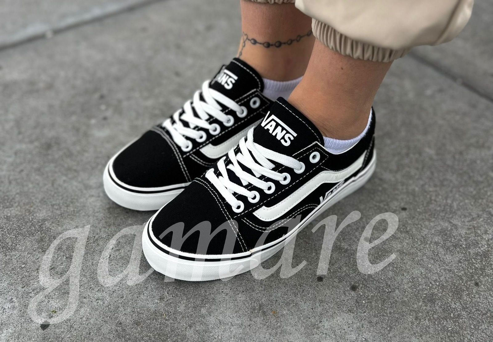 Vans damskie nowe czarne trampki nowe buty Vans nowe