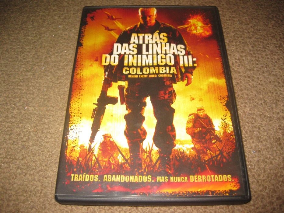 DVD "Atrás das Linhas do Inimigo III: Colombia"