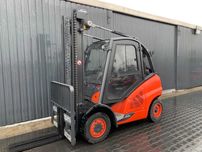 Wózek widłowy Linde H40T-02 Kabina Przesuw LPG 2017