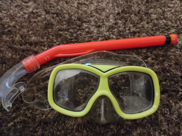 Maska do nurkowania pływania snorkelingu rurka zestaw rozmiar M