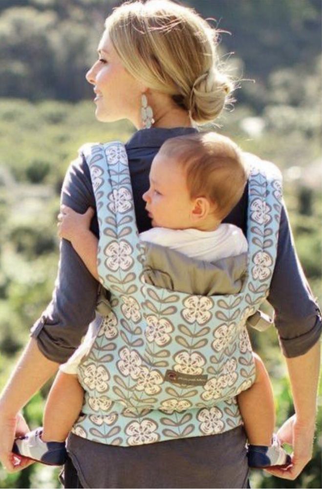 Кенгуру-рюкзак ErgoBaby Carrier Organic для ношения малышей