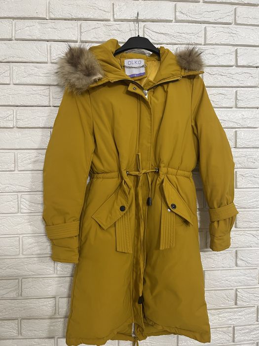 Пуховик парка куртка зима S Olko Zara