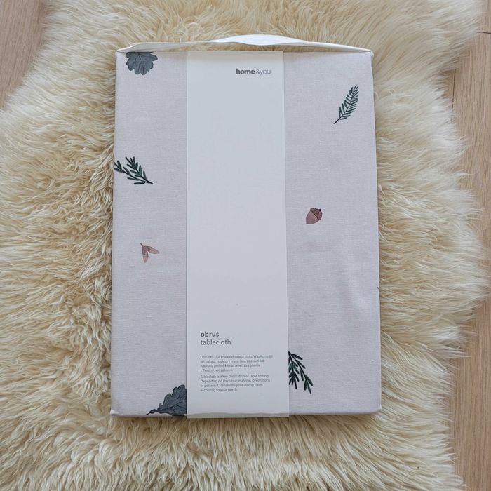 Obrus Home&You jesienny bawełna 130 x 160 cm - NOWY