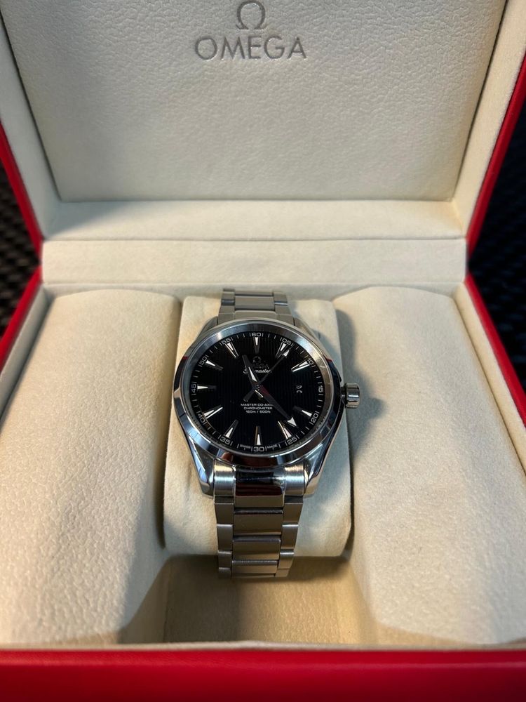Zegarek Omega Seamaster black
