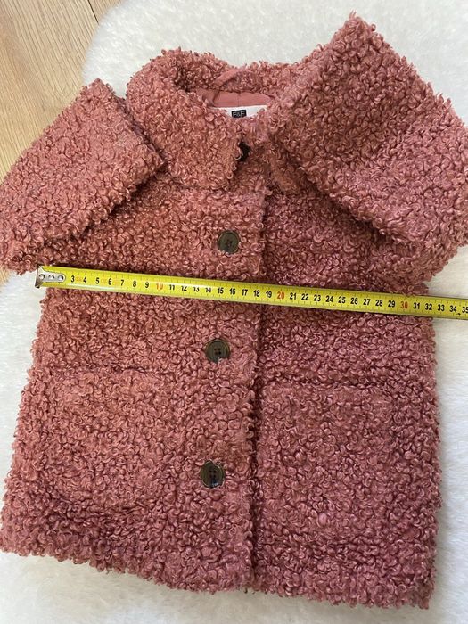 Еко шубка Тедді на дівчинку