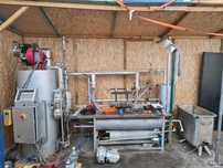 Wytwornica pary Certuss 500 kg/h maszyna do czyszczenia filtrów DPF