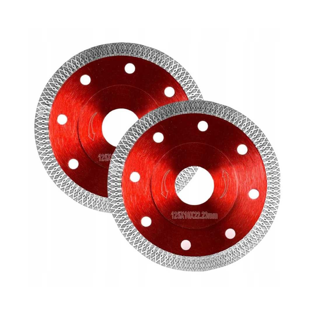 2x tarcza diamentowa do cięcia gresu płytek 125mm ceramiki betonu spie
