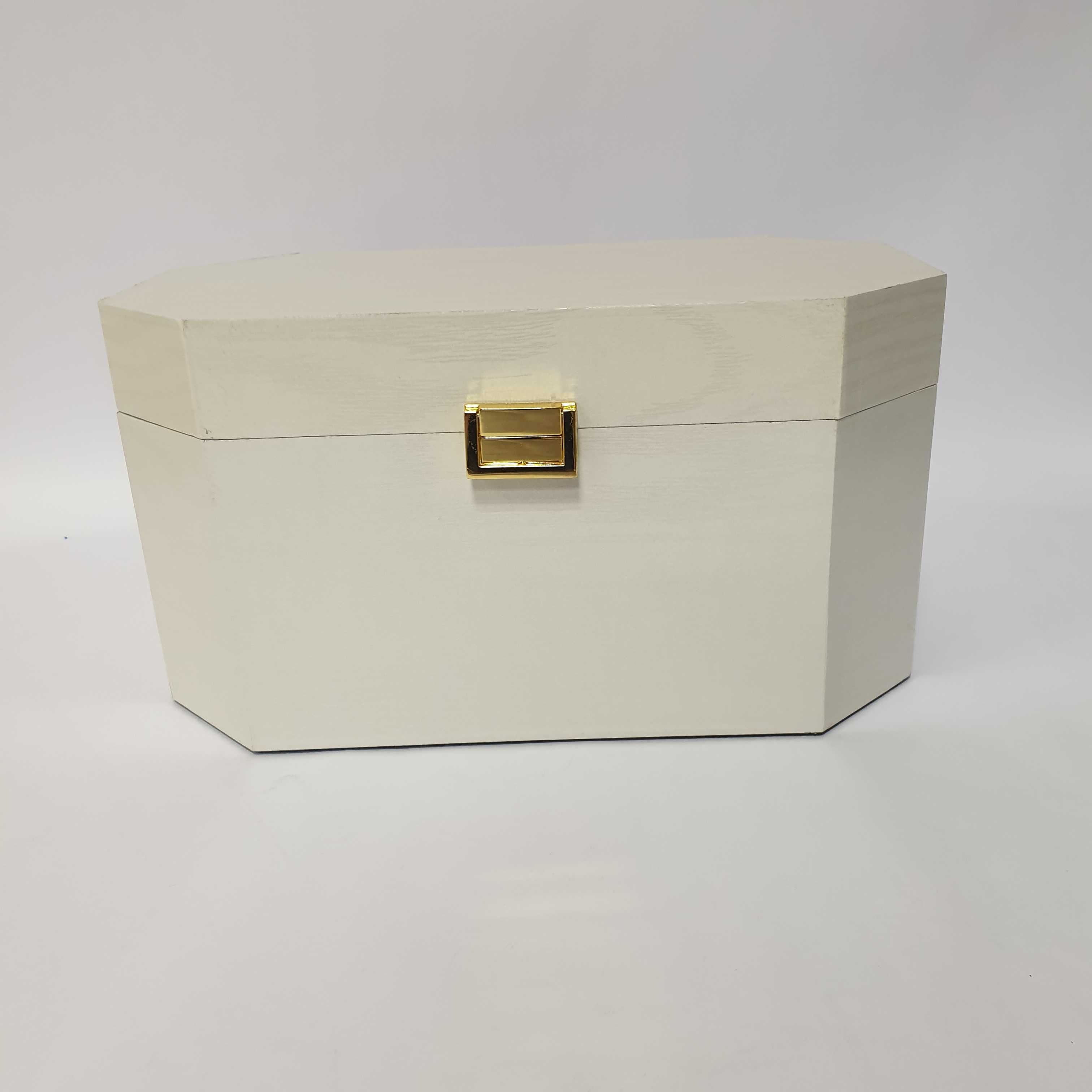 CAIXA DE MADEIRA 23670 WHITE 30x17,5x16 CM