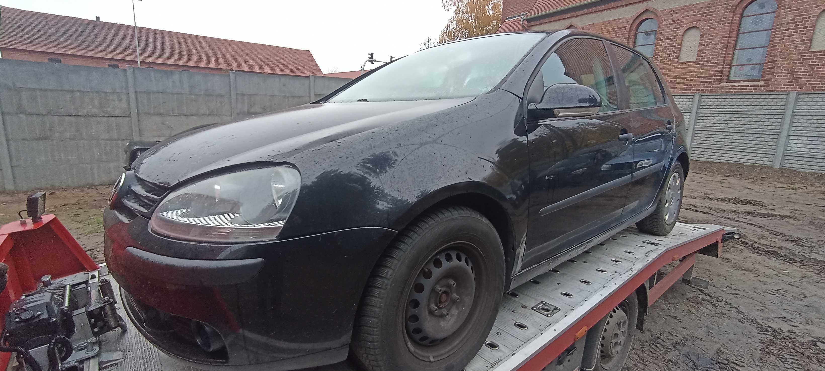 vw golf v 1.9 tdi bkc lak  LC9Z  samochód na części