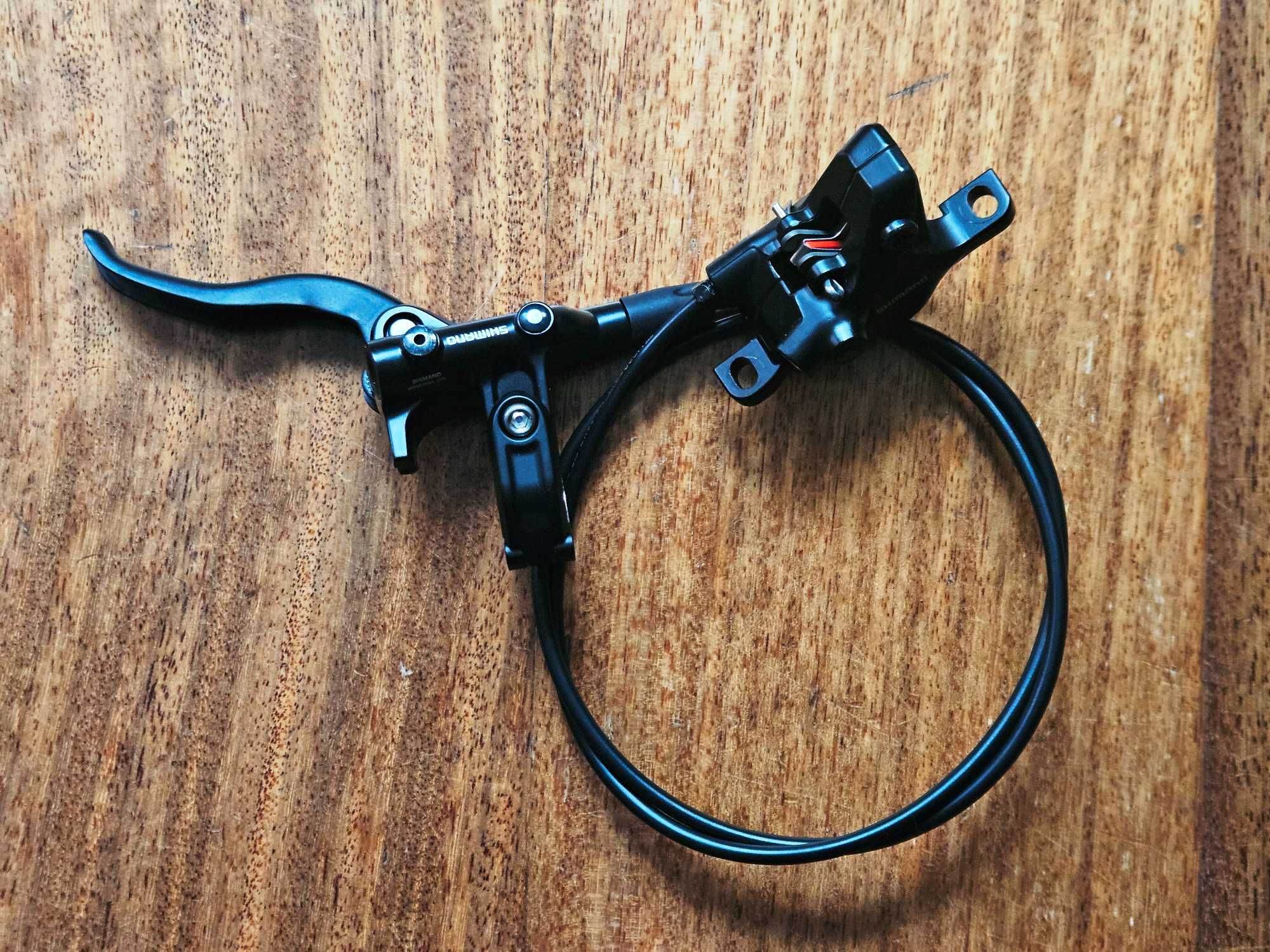 Nowe hamulce SHIMANO BL-M4100/BR-MT410, komplet przód + tył.