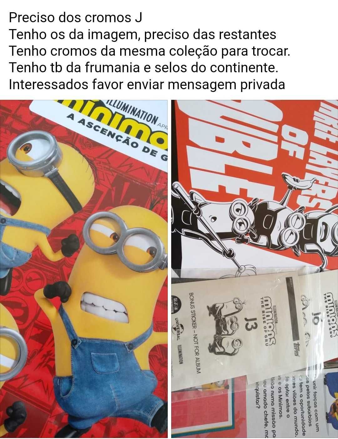 Mínimos da coleção topps