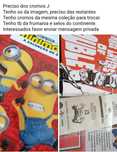 Mínimos da coleção topps