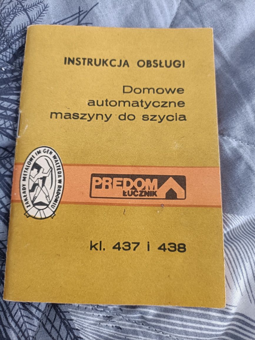 Instrukcja obsługi maszyny do szycia predom