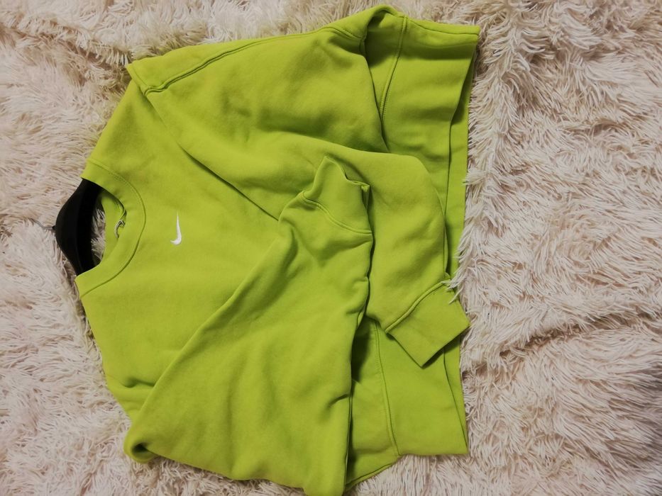 bluza nike m 38 s 36 ovevsize limonka