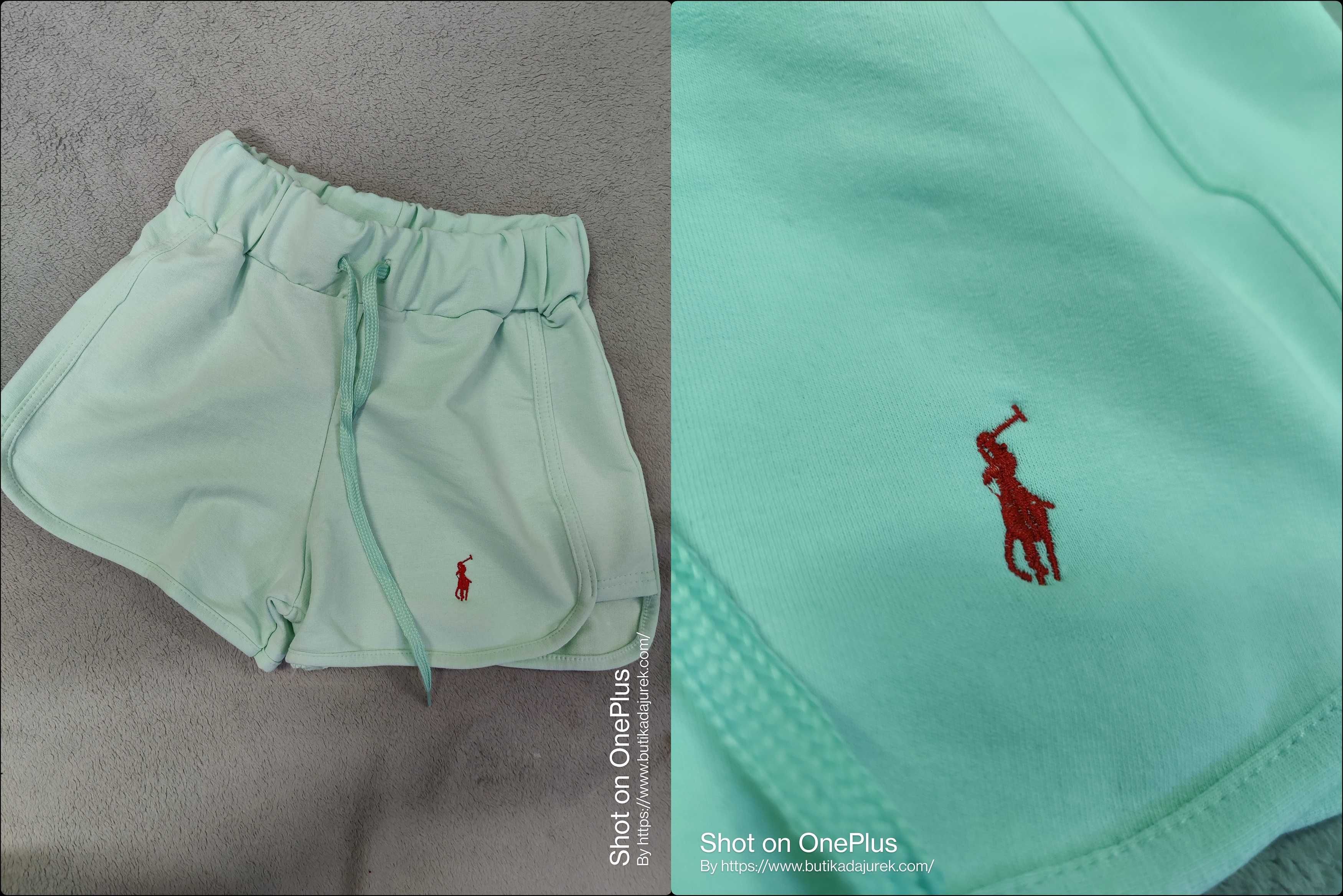 Spodnie szorty damskie Ralph Lauren kolory spodenki