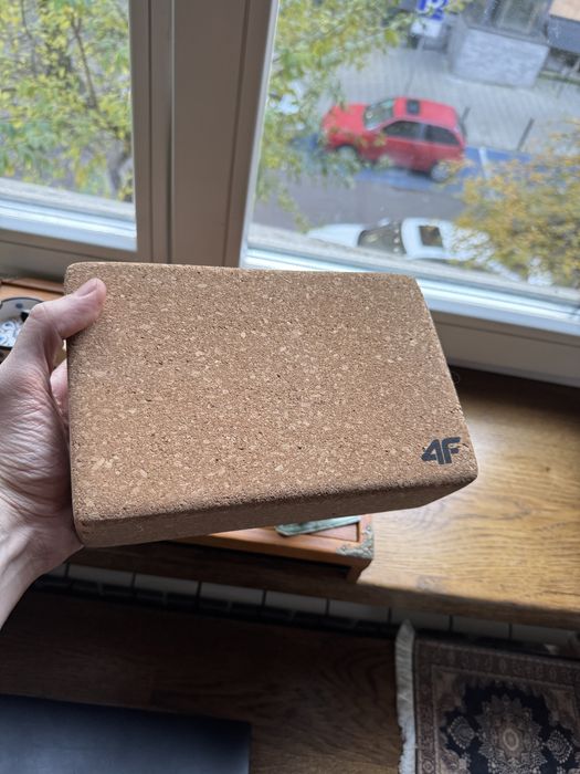 Цеглинка для йоги 4F (пробкова) – L22-AKS001