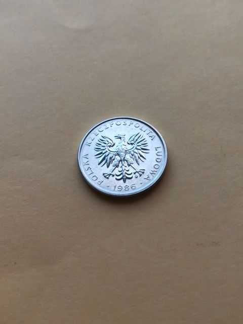 50 Groszy . Rok 1986 .  Piękny stan  .