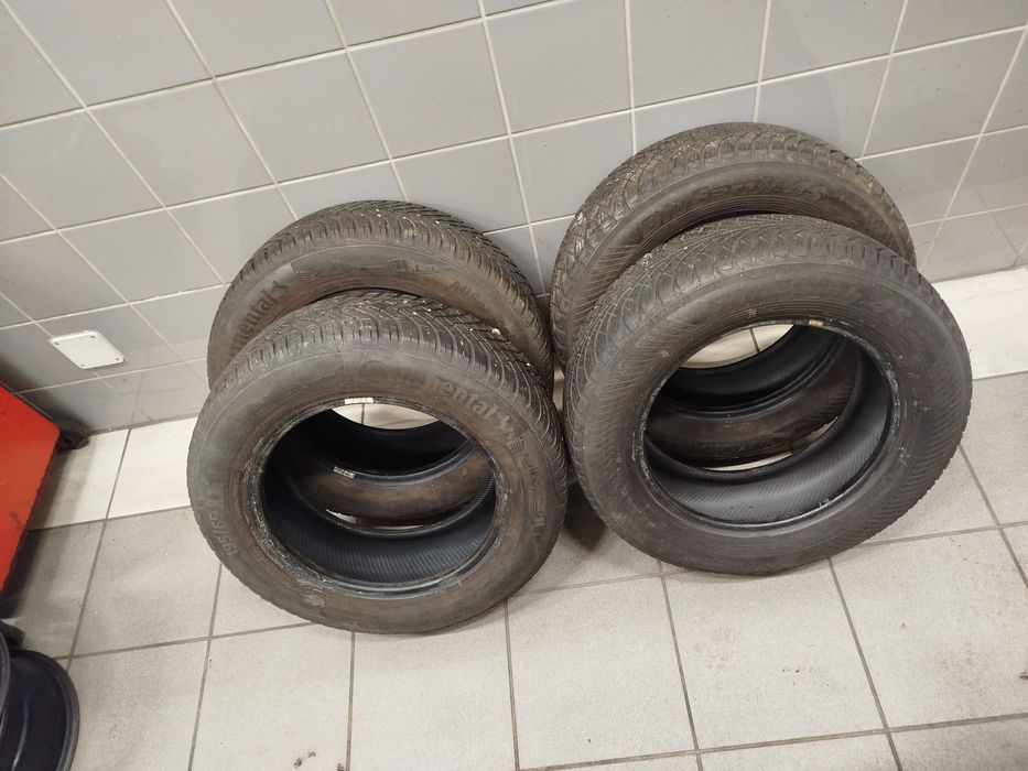 Opony wielosezonowe 195/65 R15 DOT4421r  Continental  yokohama 6mm