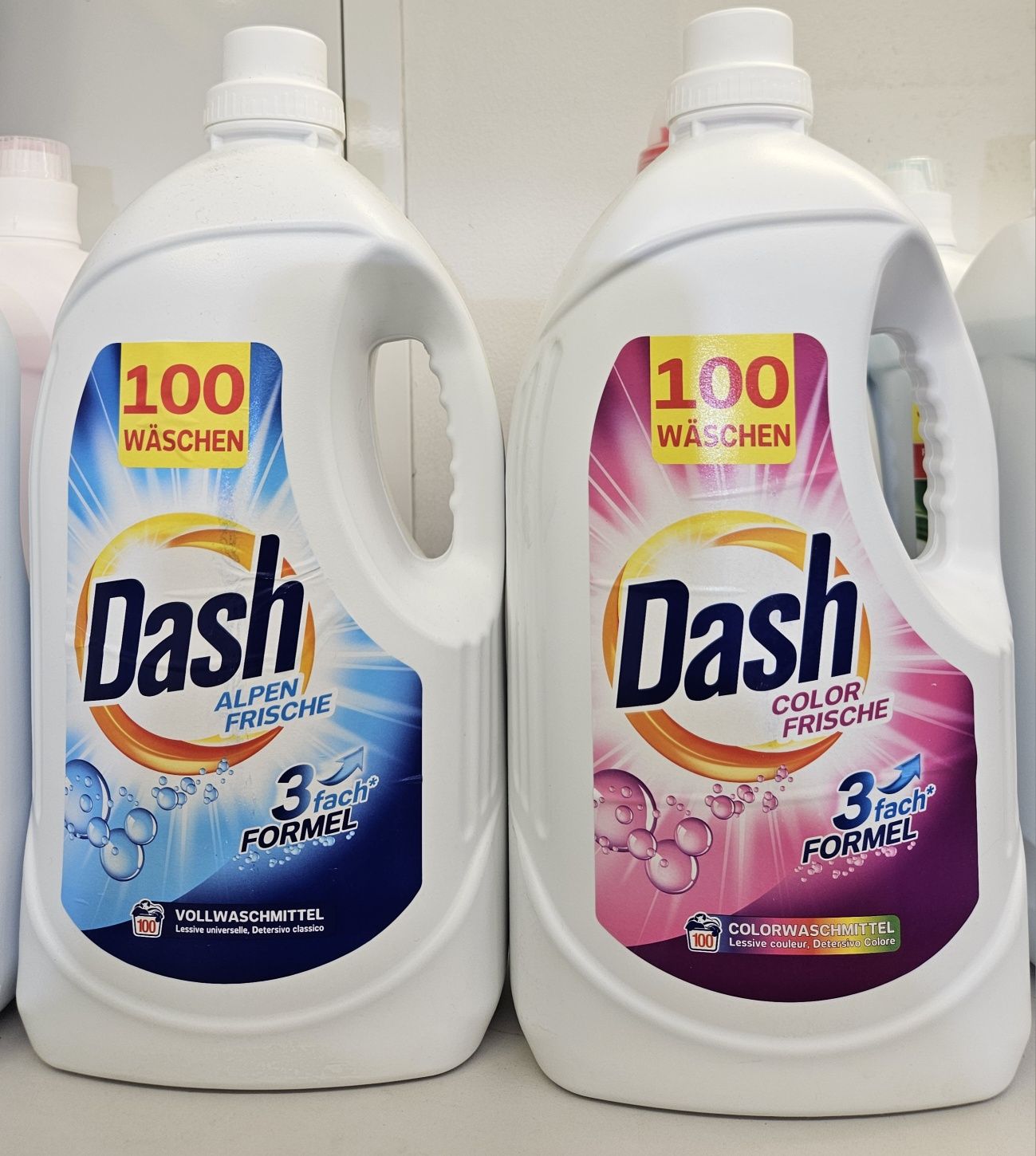 Niemiecki żel do prania dash / 100 prań / wydajny