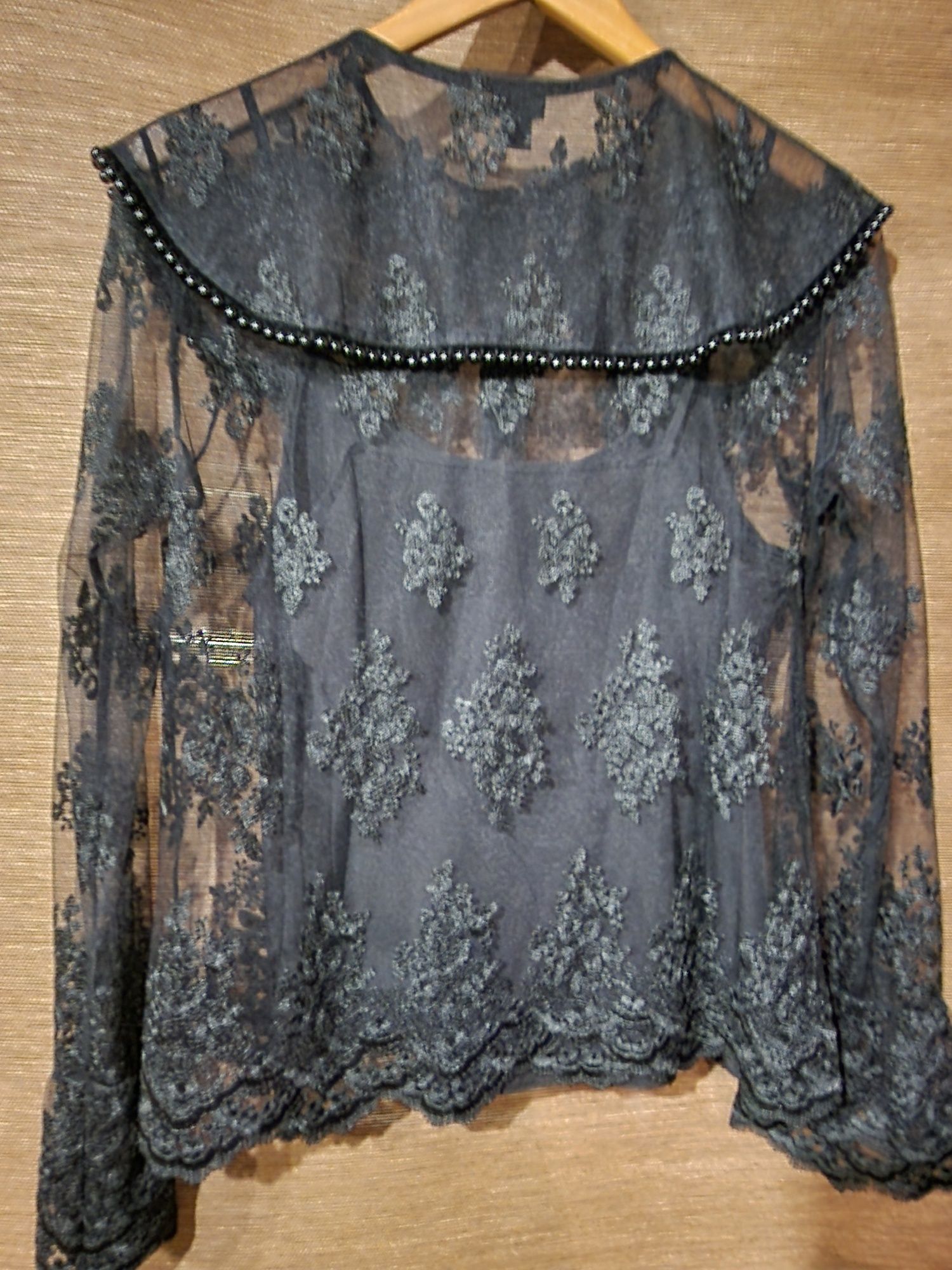 Blusa River Island preta