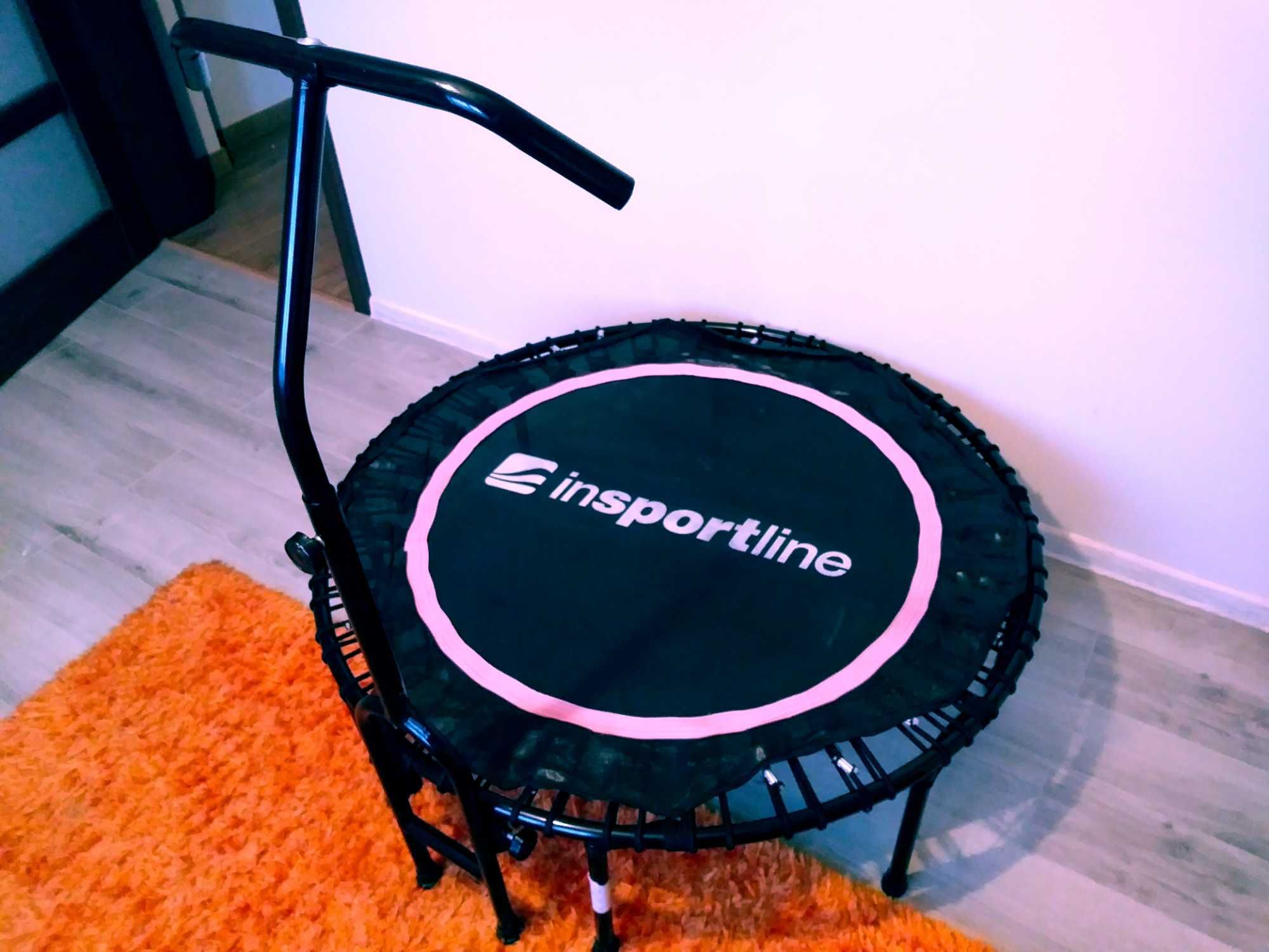 Trampolina Firness z uchwytem inSPORTline 114 cm