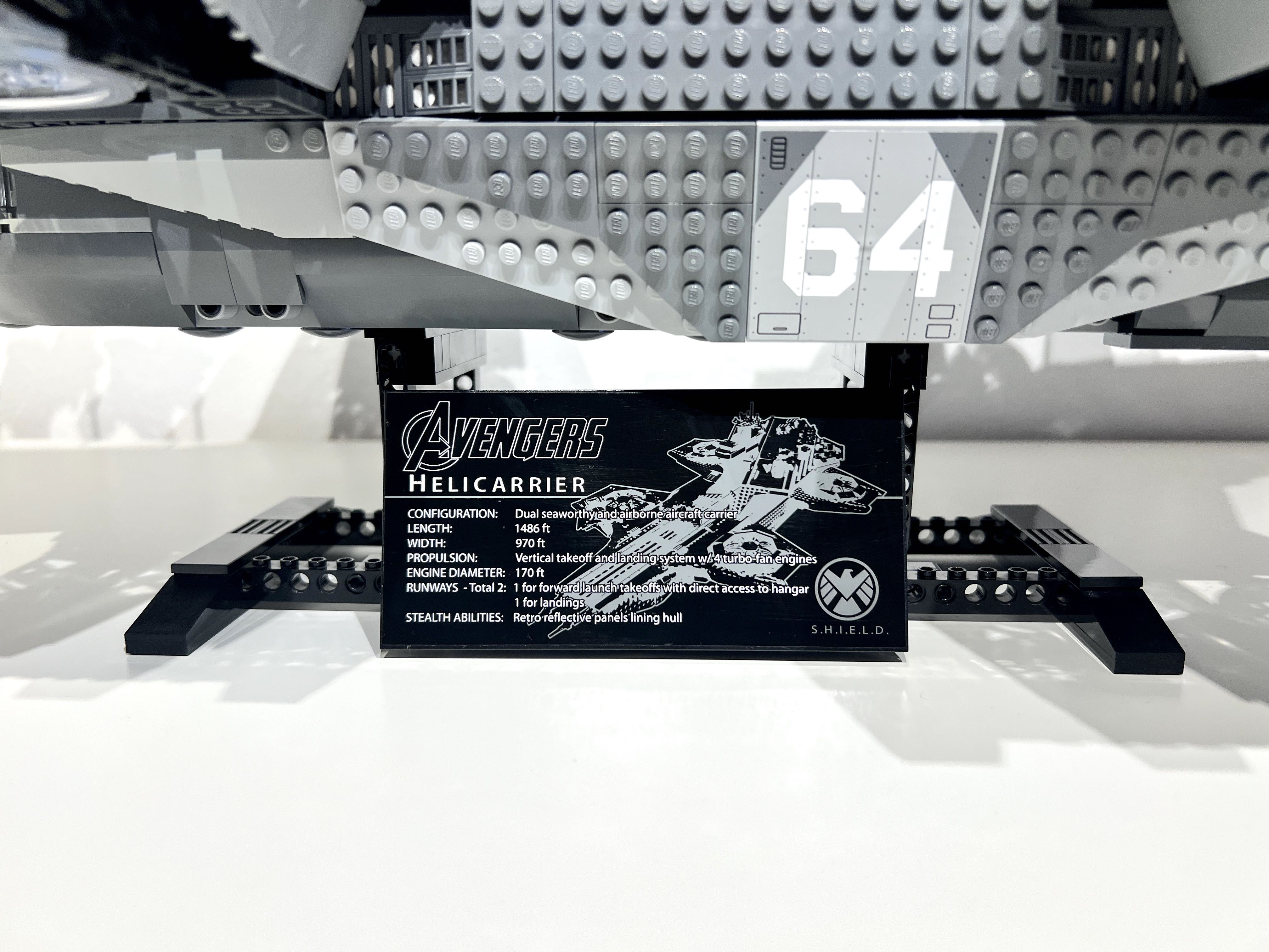 Lego Marvel Super Heroes 76042 The SHIELD Helicarrier