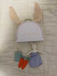 Meri meri królik mini w walizce jak maileg