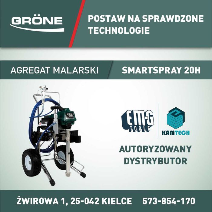 Agregat malarski Grone Smart Spray 20 H Malarka SMARTSPRAY 20L