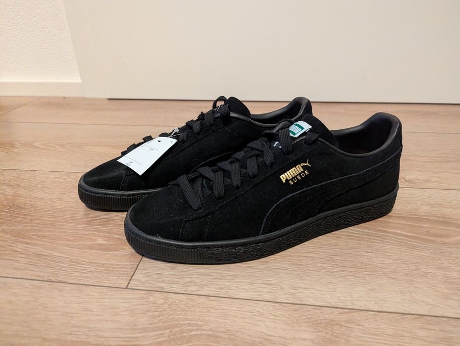 Дорогі шкіряні замшеві кросівки Puma Suede 42.5 р. US 9.5 27.5-28 cm