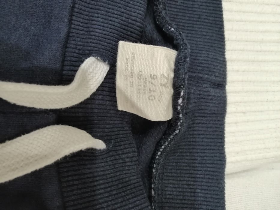 Calças de treino azuis para menino